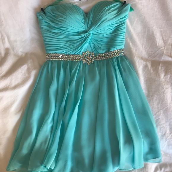 Cinderella Devine Dresses & Skirts - Tiffany Blue Cinderella Devine Prom/Cocktail Dress